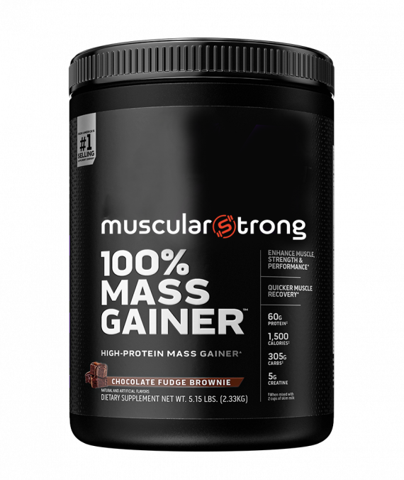 MUSCLEBUILDING 100% MASS GAINER